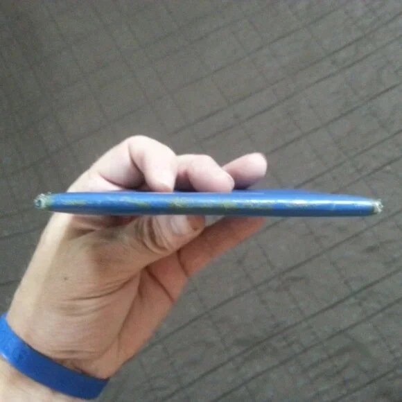 Vintage LV Louis Vuitton  Epi Leather  ID Card Holder Bifold Blue Unisex - Picture 6 of 13